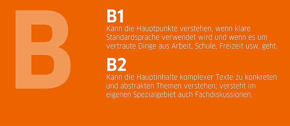 B1-B2 Can-do Beschreibung