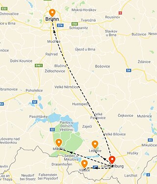 Břeclav und die Umgebung