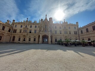 Das Schloss in Lednice