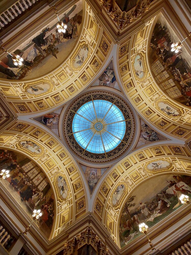 Die Decke des Nationalmuseums