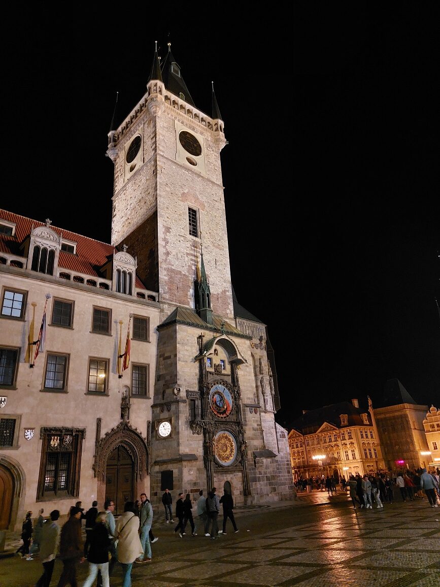 Die berühmte Rathausuhr