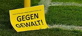 gegen Gewalt im Fussball