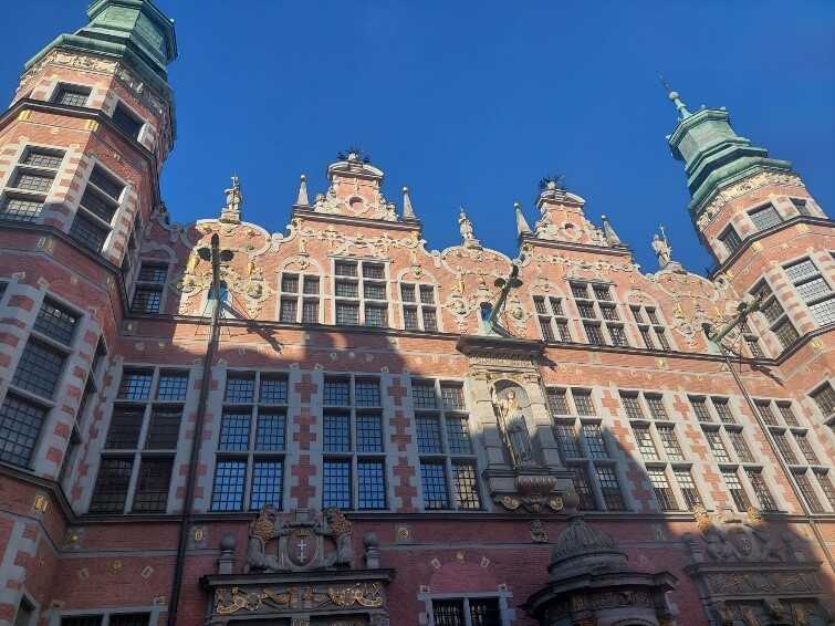 Historisches Gebäude in Danzig