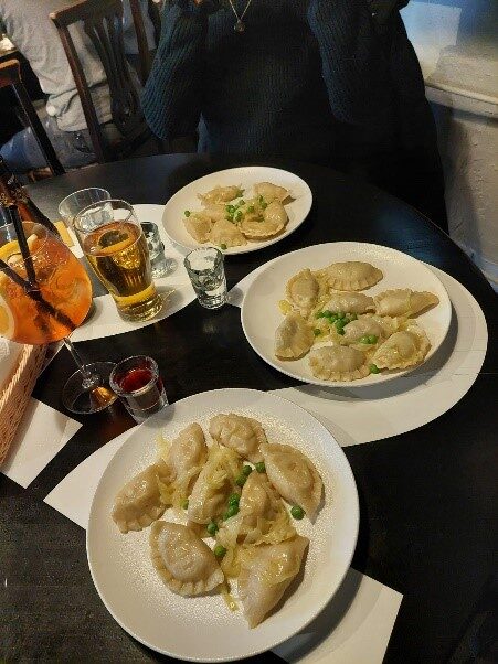 Pierogi - ein typisches Gericht in Polen