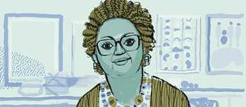 Illustration of Rosana Paulino 