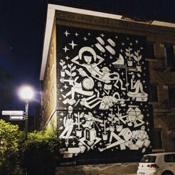 « Astronaut Rêveur » de Le Monstr