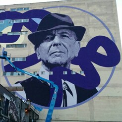 „Leonard Cohen" von Kevin Ledo