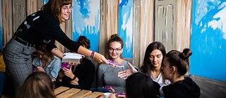 Aktivistin in Aktion, Fot. Anna Osuch