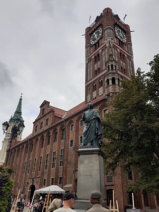 Statue in Torun