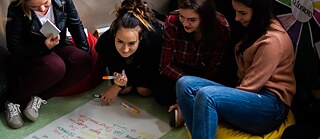 Workshop mit Deutsch Plus Aktivistin, Fot. Anna Osuch