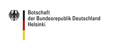 Logo der deutschen Botschaft in Helsinki