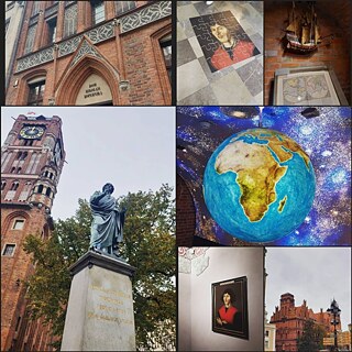 Einblicke aus der Stadt Thorn und Kopernikus-Haus