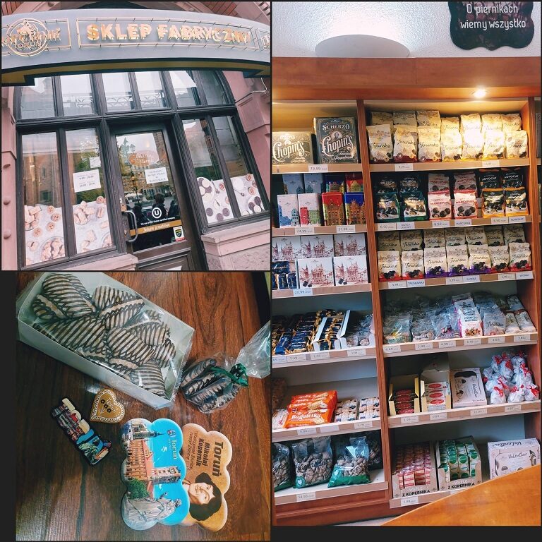 Lebkuchen und Souvenirs aus Thorn