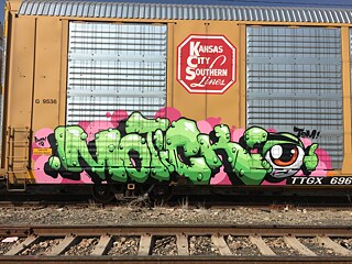 Street-Art an Zügen 