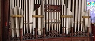 Walcker-Orgel © © Foto: Goethe-Institut Barcelona | mit freundlicher Genehmigung Palau de la Música  Walcker-Orgel