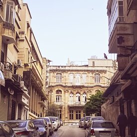 Straße in Aleppo