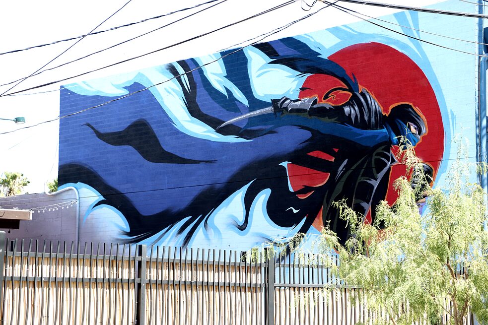 Street Art in Las Vegas 18b Arts District von einem unbekannten Künstler