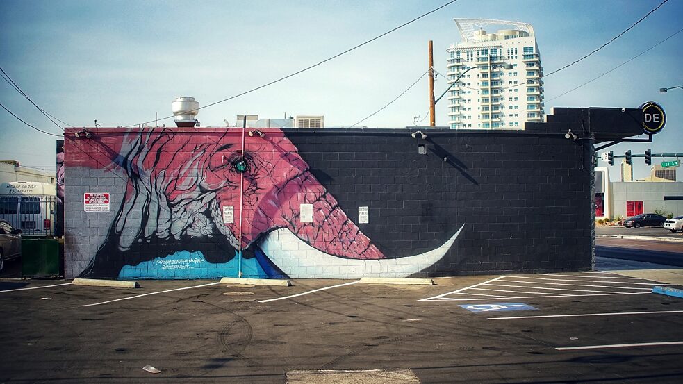 Street Art in Las Vegas 18b Arts District von King Ruck