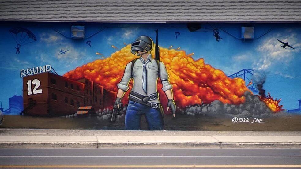 Street Art in Las Vegas 18b Arts District von Enok One