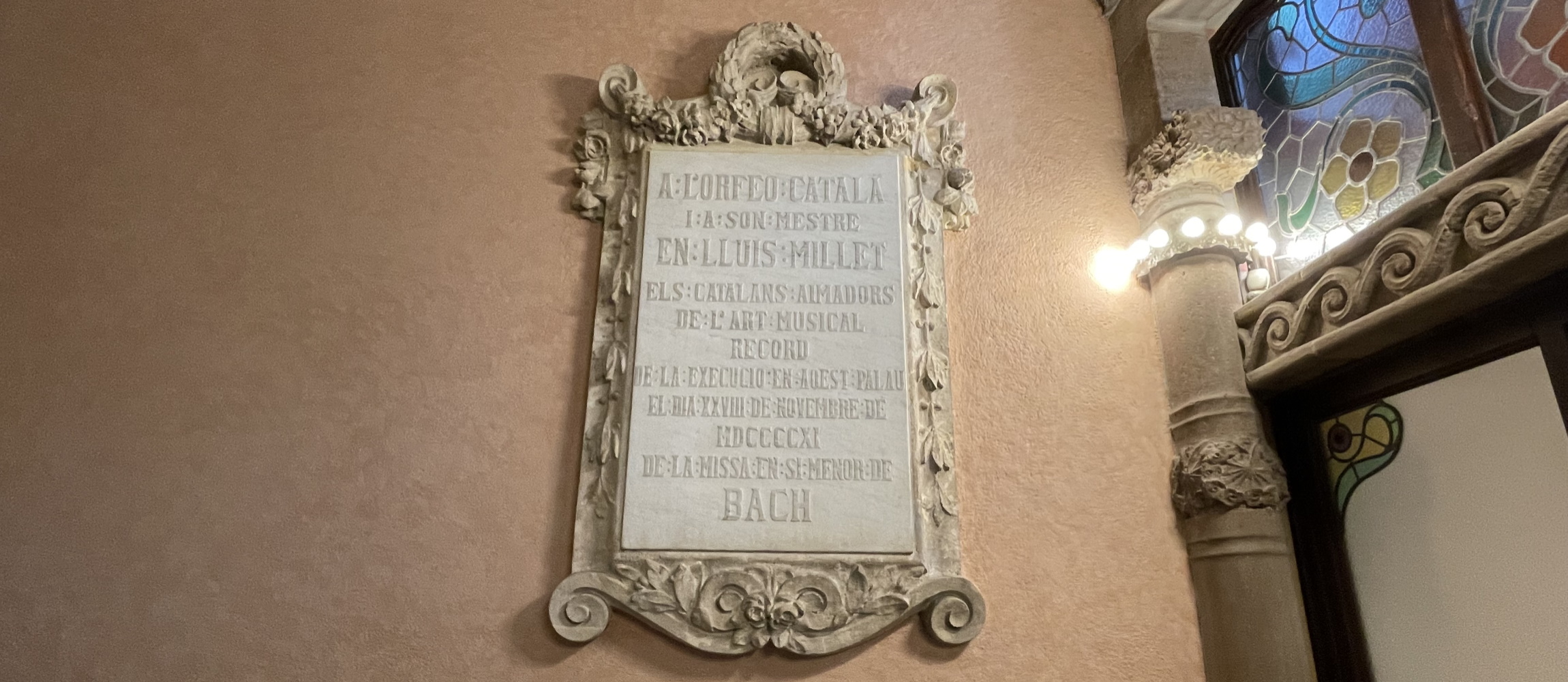 Bach im Palau de la Música