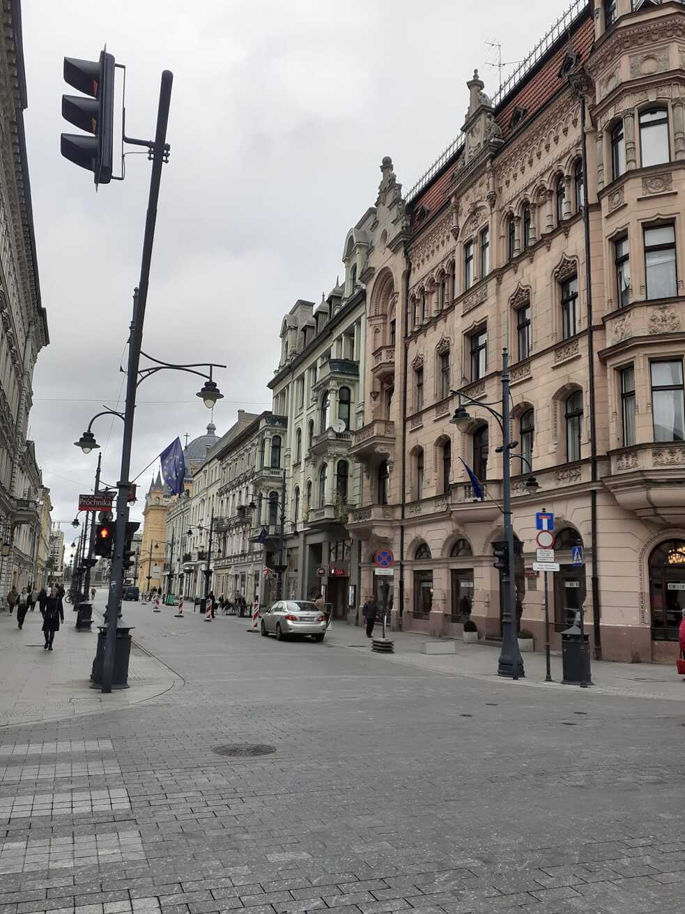 Piotrkowska in Lodz