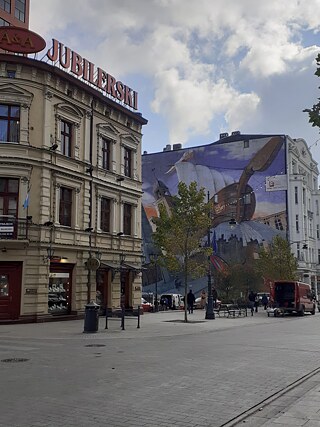 Piotrkowska in Lodz