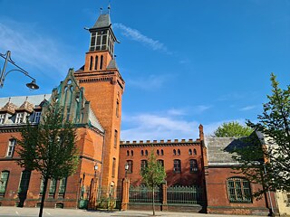 Backsteinarchitektur in Klaipėda, Die königliche Post. Liepų Straße 16