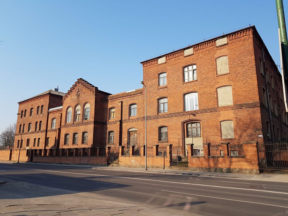 Backsteinarchitektur in Klaipėda, Das Königliche Gericht und Gefängnis. Jūros Straße 1