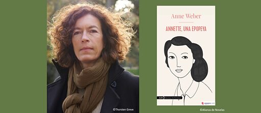 Anne Weber: Annette una epopeya. Retrato y portada