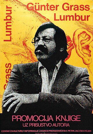  Lesung von Günter Grass am Goethe-Institut Zagreb im März 1980.