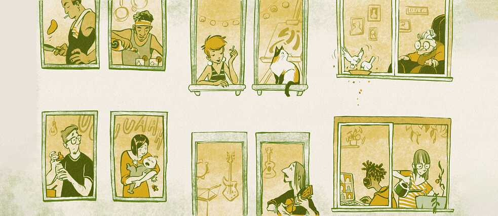 Illustration: “Cada macaco no seu galho” by Beatrice Davies 