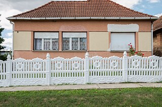 Häuser in Szentlászló © Foto: Gréta Kovács Häuser in Szentlászló