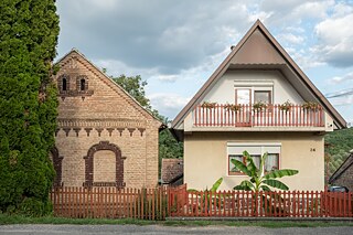 Häuser in Szentlászló © Foto: Gréta Kovács Häuser in Szentlászló