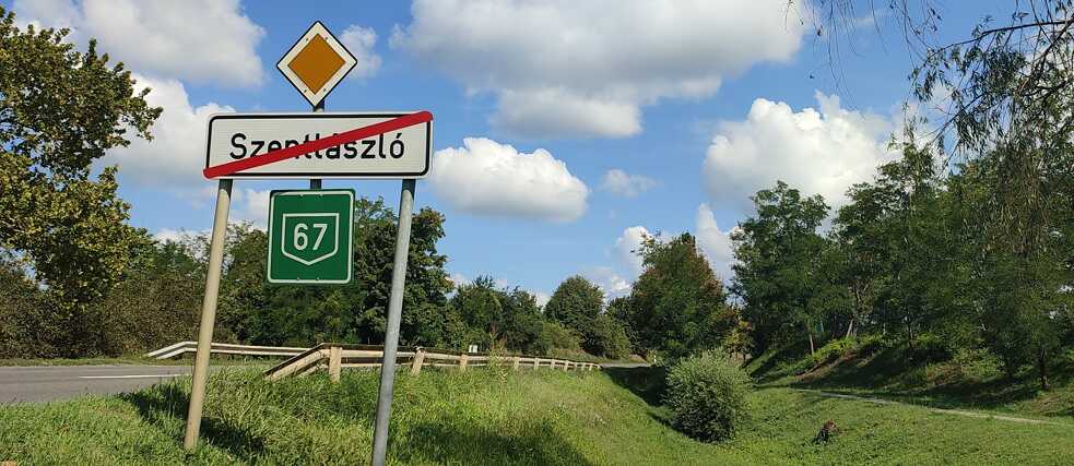 An der Landesstraße 67…