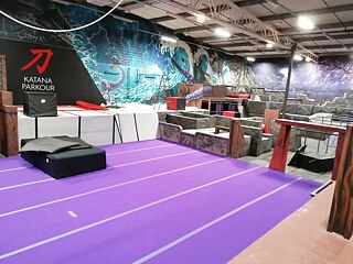 Mein neues „Zuhause“ – die Katana-Parkourhalle