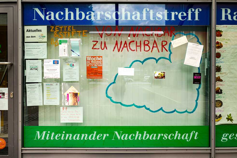 Neighbourhood help schemes came back into fashion with the pandemic. 