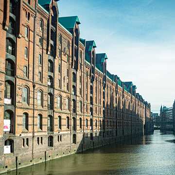 Speicherstadt in Hamburg