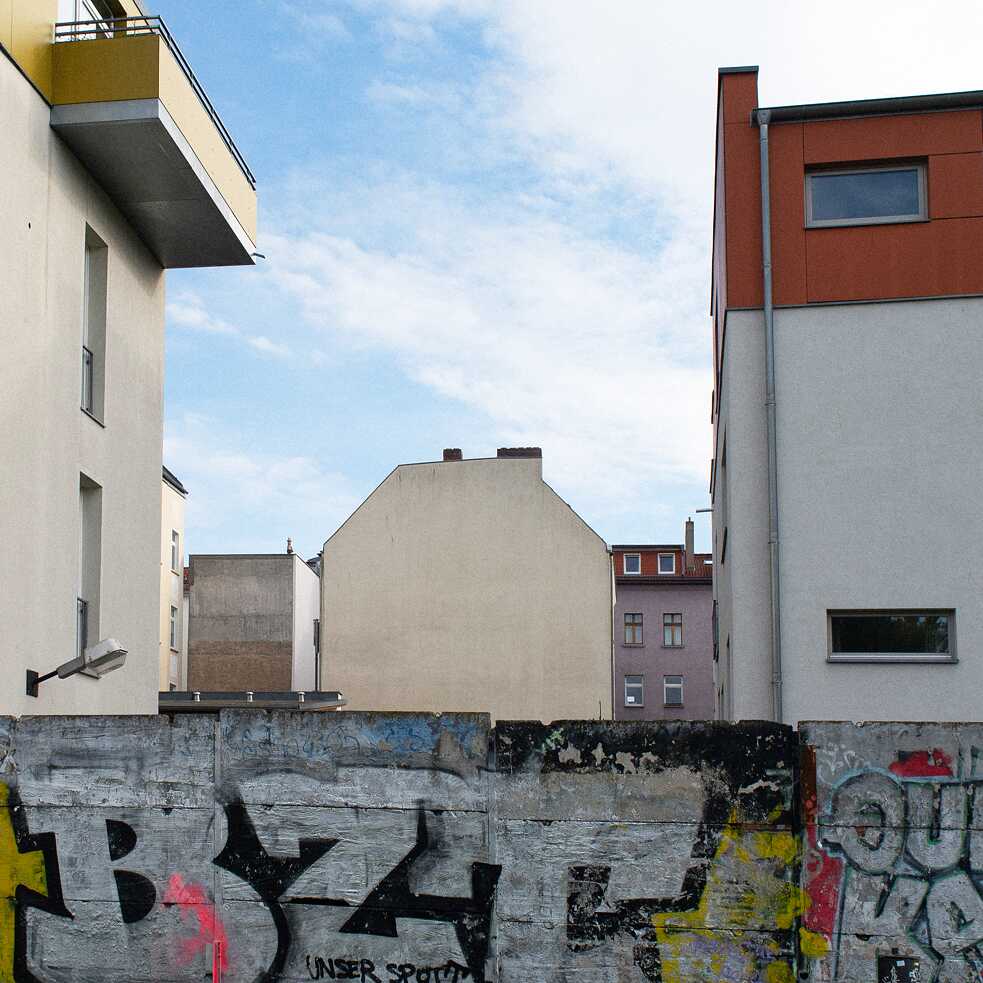 Buildings in Prenzlauer Berg in Berlin