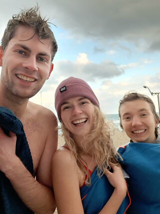 Baden im Schwarzen Meer