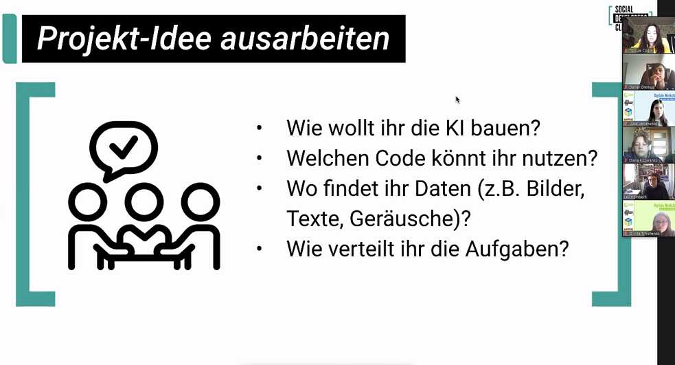 Projektidee ausarbeiten