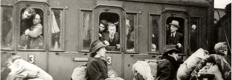 Transport nach Riga vom Bahnhof Bielefeld, 13. Dezember 1941.