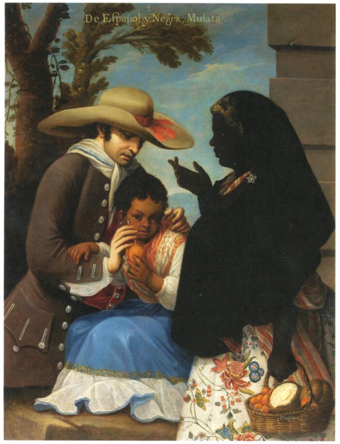Racismo – ‘De español y negra – Mulata’ de Miguel Cabrera, 1763