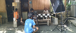 Garasi Indonesien filming process