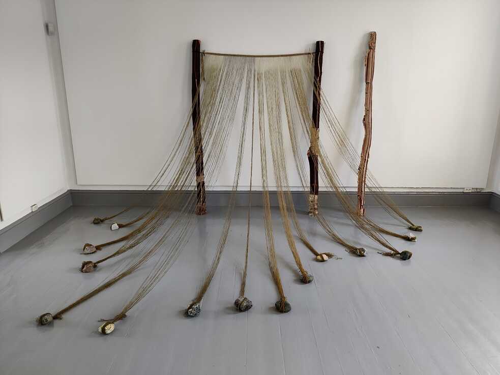 Artwork “Time is not a line” by Marije Jenssen