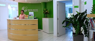 Reception of the Goethe-Institut Gulf Region, Location Dubai