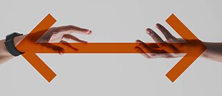 Illustration: Nähe und Distanz  &copy; Foto (detalhe): © Nadine Shaabana  Illustration: Nähe und Distanz 