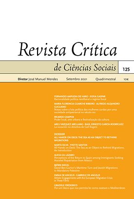 Revista Crítica de Ciências Sociais Cover September 2021