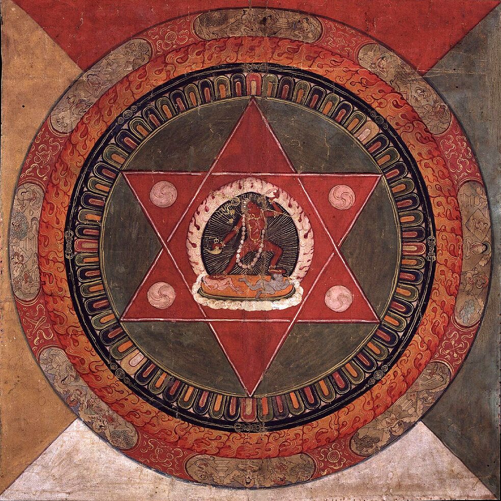 Mandala, Tibet, 19. Jahrhundert