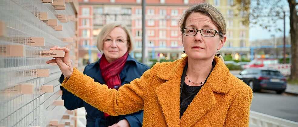 Pressetermin mit Anne-Kathrin Klepsch und Dr. Dorothea Klenke-Gerdes