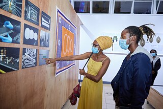 Opening of the “Invisible Inventories” exhibition at the National Museums of Kenya in Nairobi. 